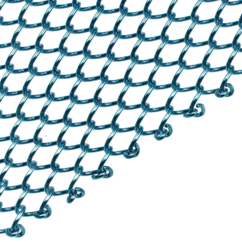 Metal coil fabric for living room isolation