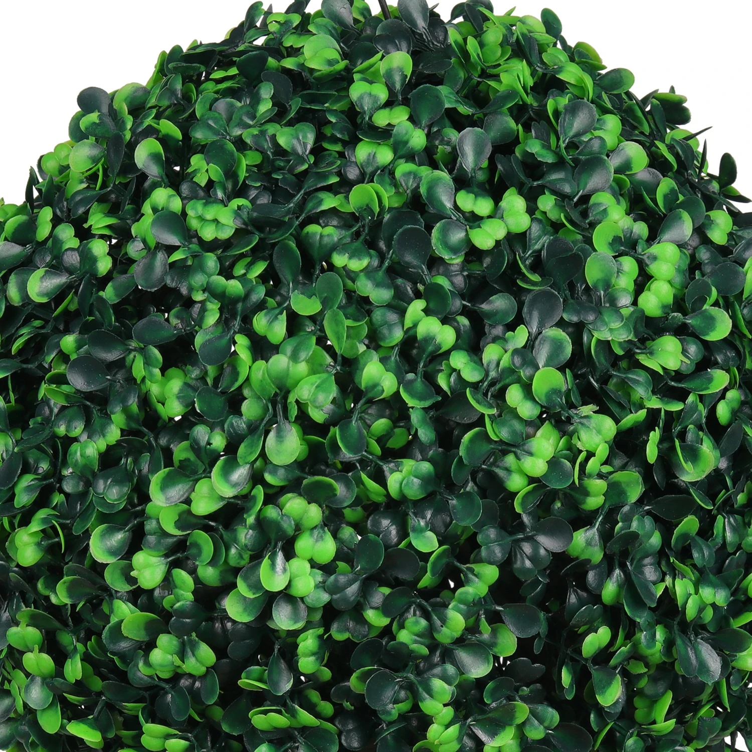 Topiary high quality plastic hanging artificial grass ball decorative boxwood weeding flower ball