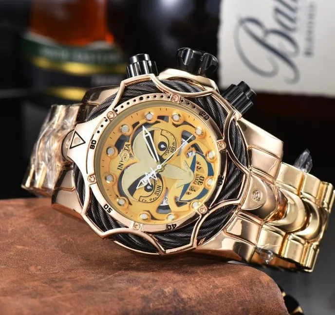 2022 High Quality Fashion Big Dial Hot Sale Clown Watch Men Wrist Watches