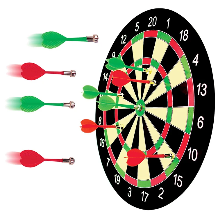 Plastic Magnetic Dart Board Boxed Safety Kids Toys Office Entertainment Magnet Dart Sets
