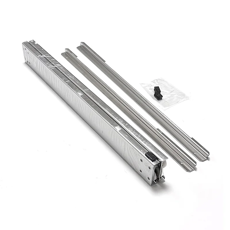 304 stainless steel freezer slide rail freezer drawer rail catering equipment guide rail GT013 screw extended type