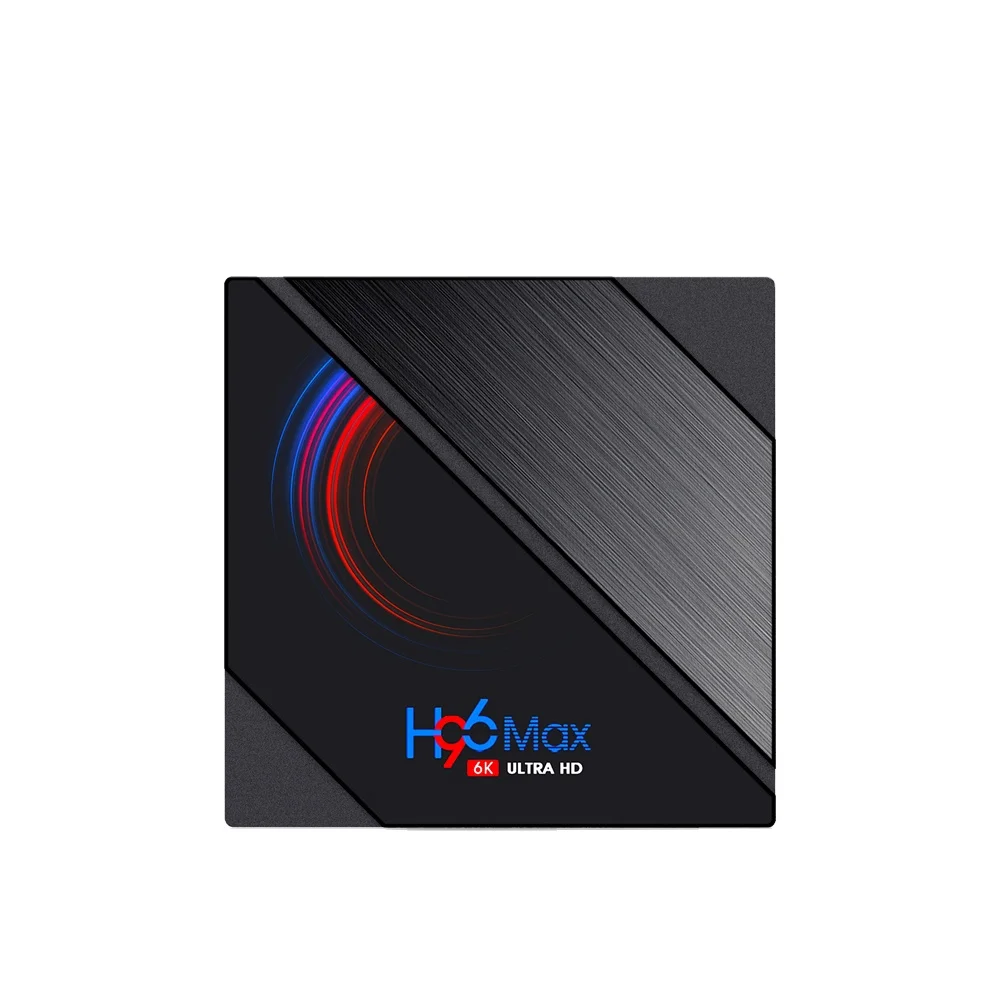 RK новый товар H96 Max H616 Android 4K ТВ-приставка 4 ГБ 32 ГБ 2,4 ГГц + 5 ГГц Wifi 100M LAN BT 4,0 Android 10