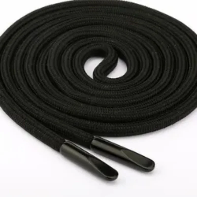 Custom Engraved logo Flat head metal tip Aglet hoodie pull rope metal tip