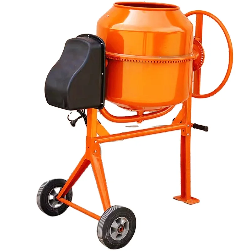 Mobile Electric Mixer Concrete Mini Portable Concrete Mixer Machines