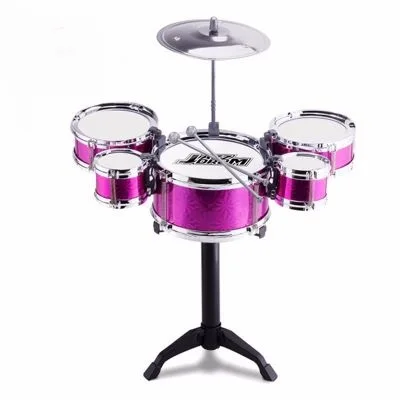 
New product kids play toys hand drum musical instrument kids tambourine jazz drum set toy 