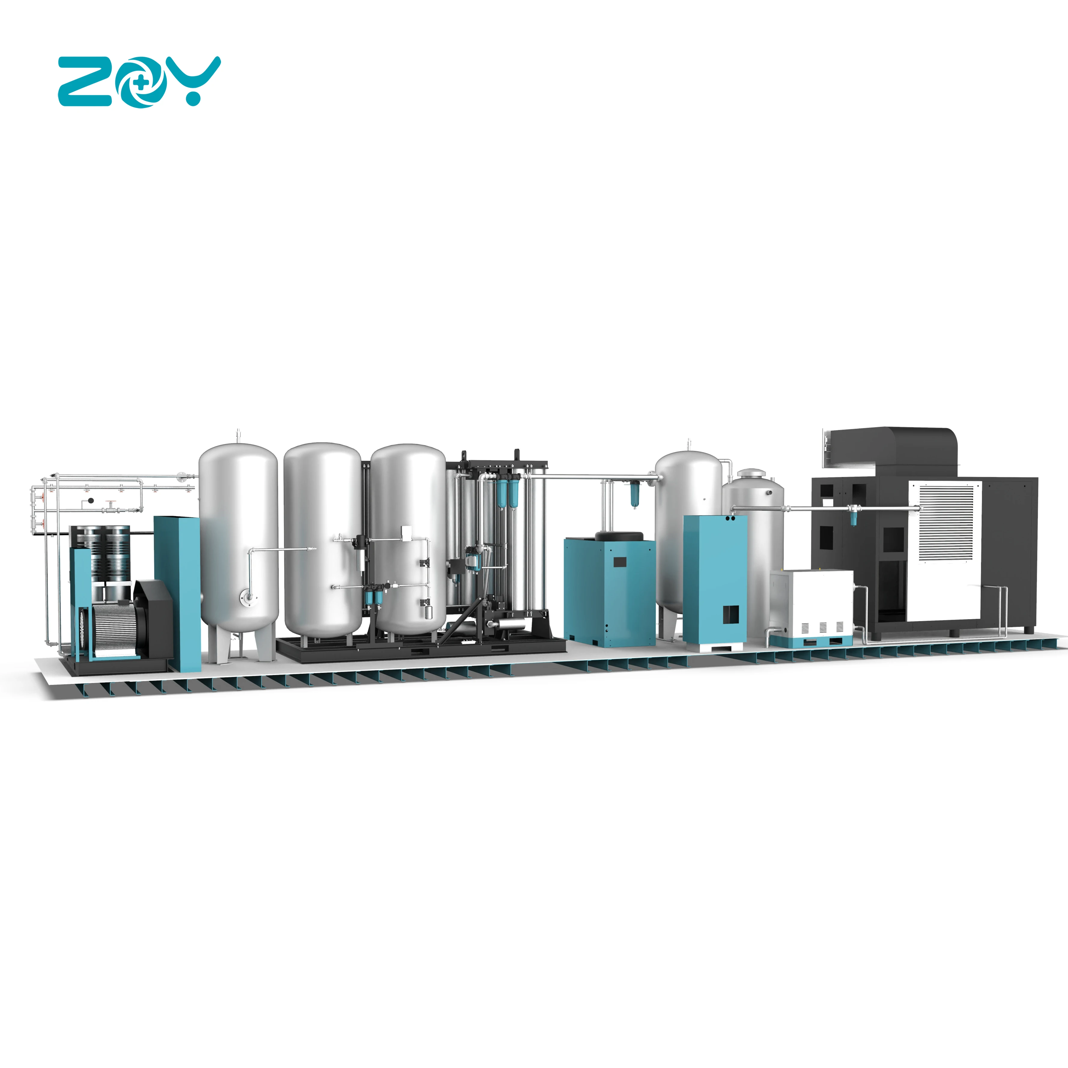 ZOY PSA oxygen generator electric hydrogen and medical oxygen generation plant PSA generator for cylinders filling