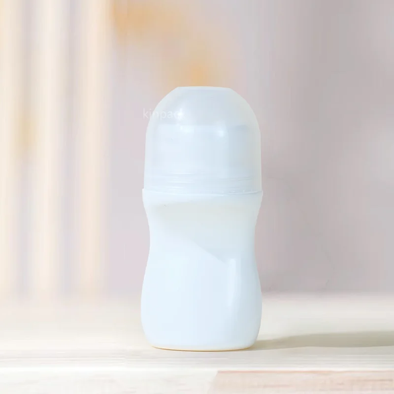50ml Cylindrical Antiperspirant Ball Bearing Deodorant Roll On Bottle Deodorant Plastic Ball Roller Bottle