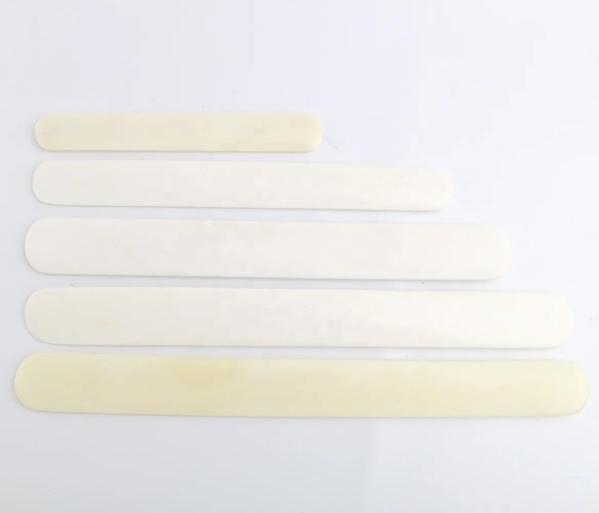 Creasing Paper Board Book Binding Tool Round Ends Genuine Bone Folder
