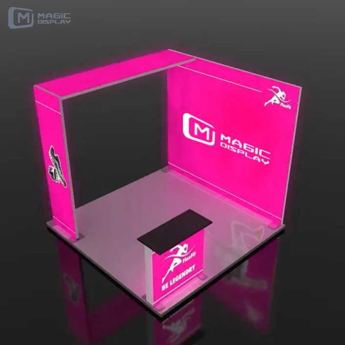Display Stands Lighting Boxes For Advertising Framed Light Boxes Expo Display Stands