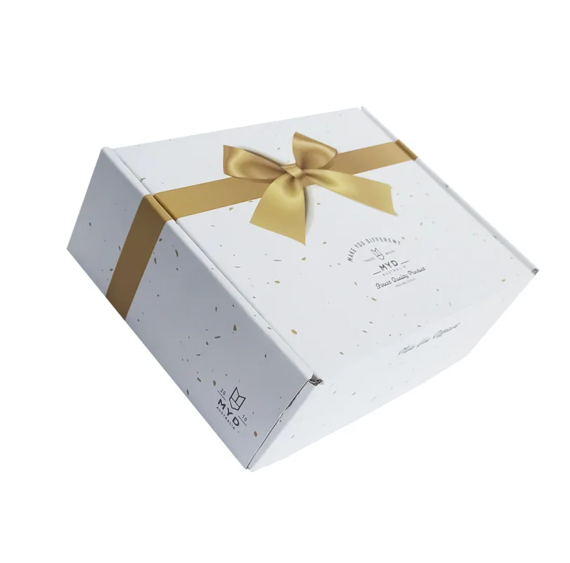 
Custom deluxe flat transport packaging box corrugated black box packaging printing 