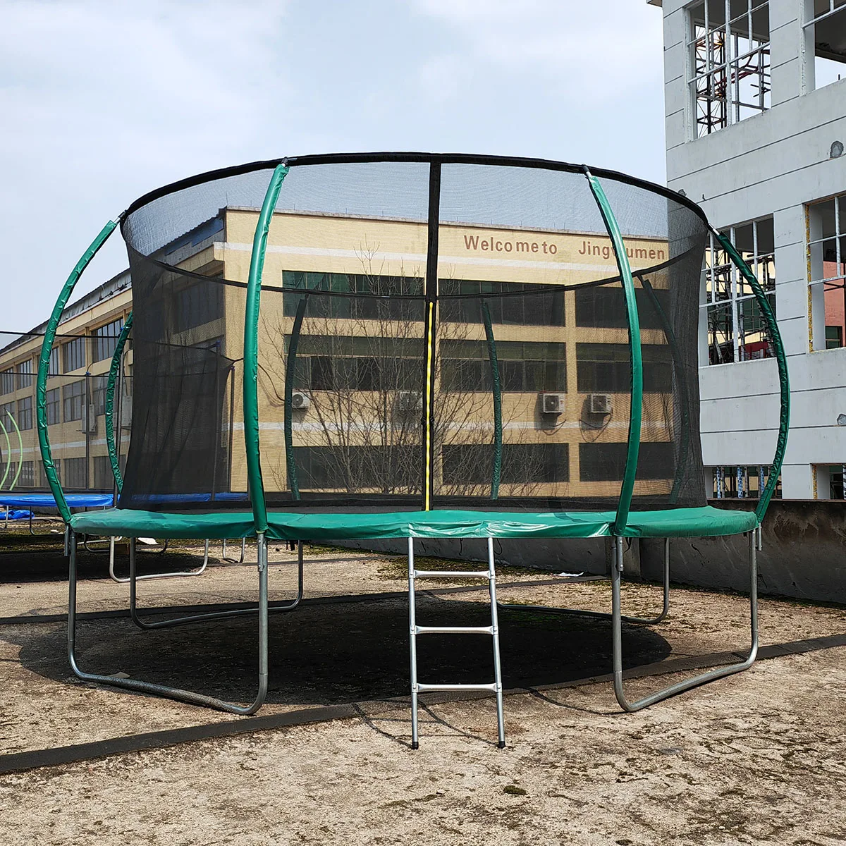 Top-Ranked Products Gymnastic Kids Trampoline Cardio Training Outdoor Trampoline 14FT