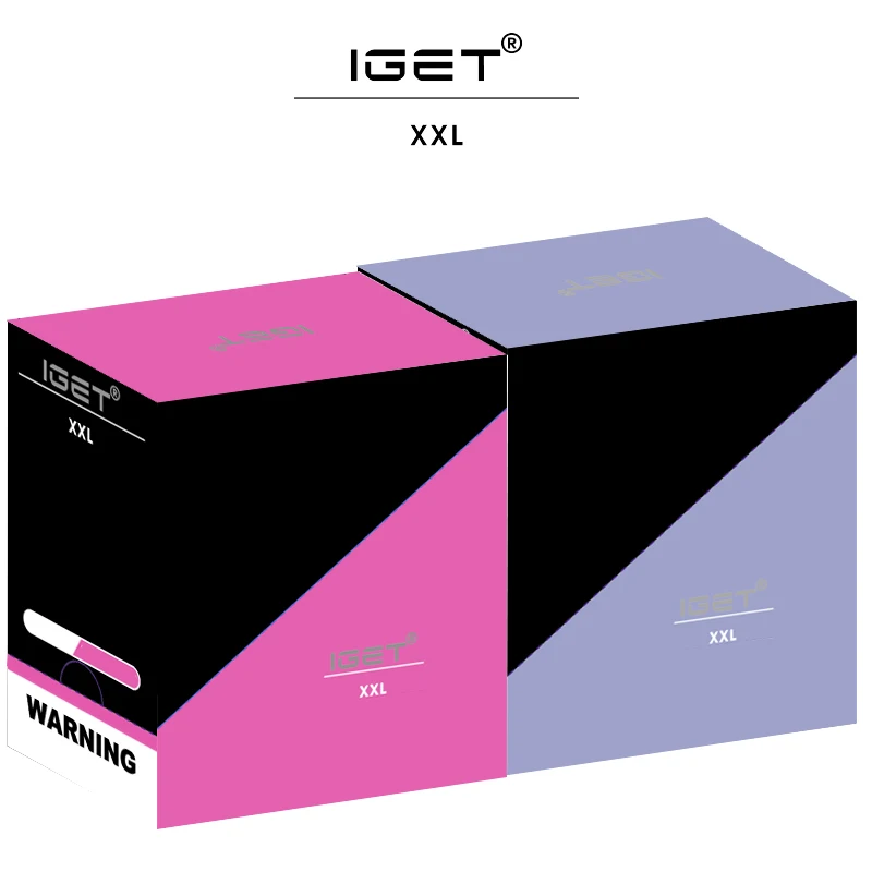 
Excellent service IGET xxl 22 different color 1800 box packaging 