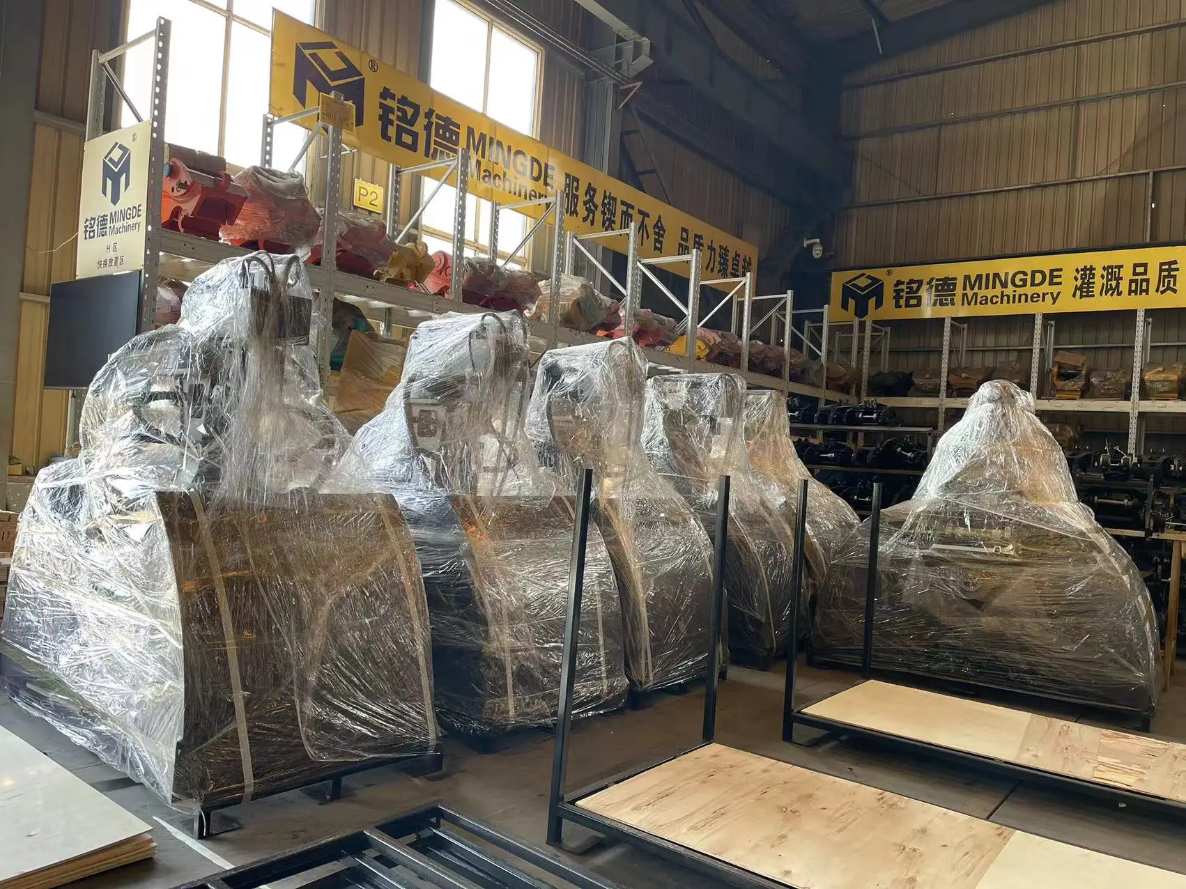 High efficiency hydraulic clamshell grab bucket for gargabe handling