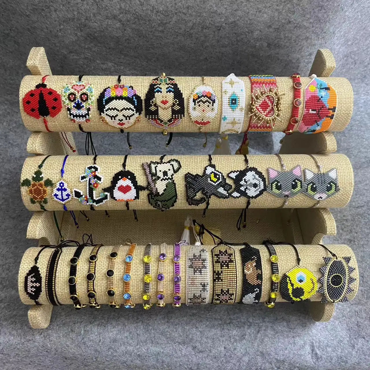 luckyee - Wholesale handmade woven bracelets Miyuki bracelets creative cartoon animal bracelets