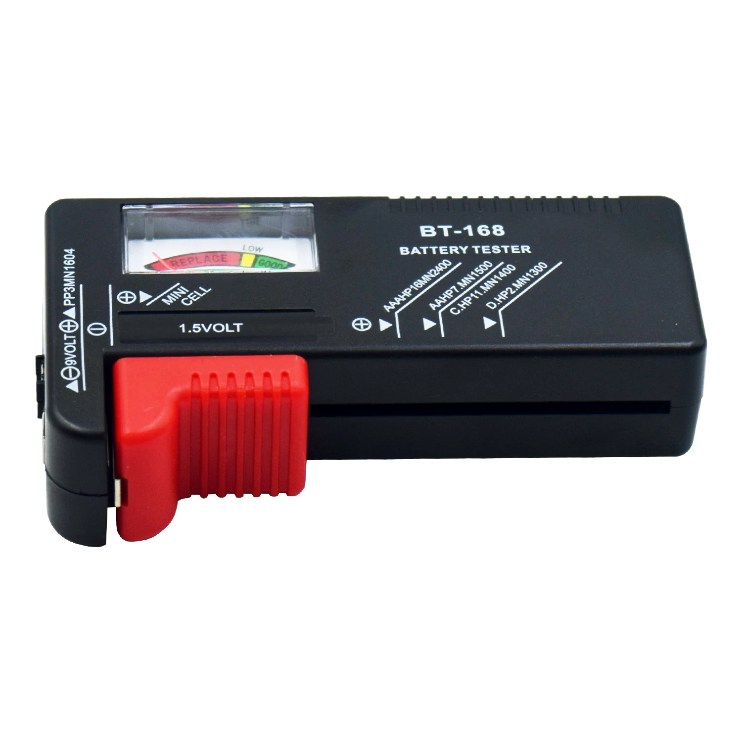 BT-168 Battery Capacity Checker Battery Discharge Tester for 1.5V/AA/AAA/9V Battery