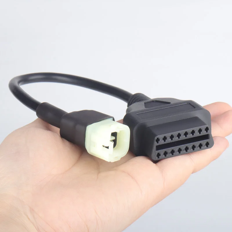 OBD2 to 4 Pin Diagnostic Adapter Cable Motorcycle  4