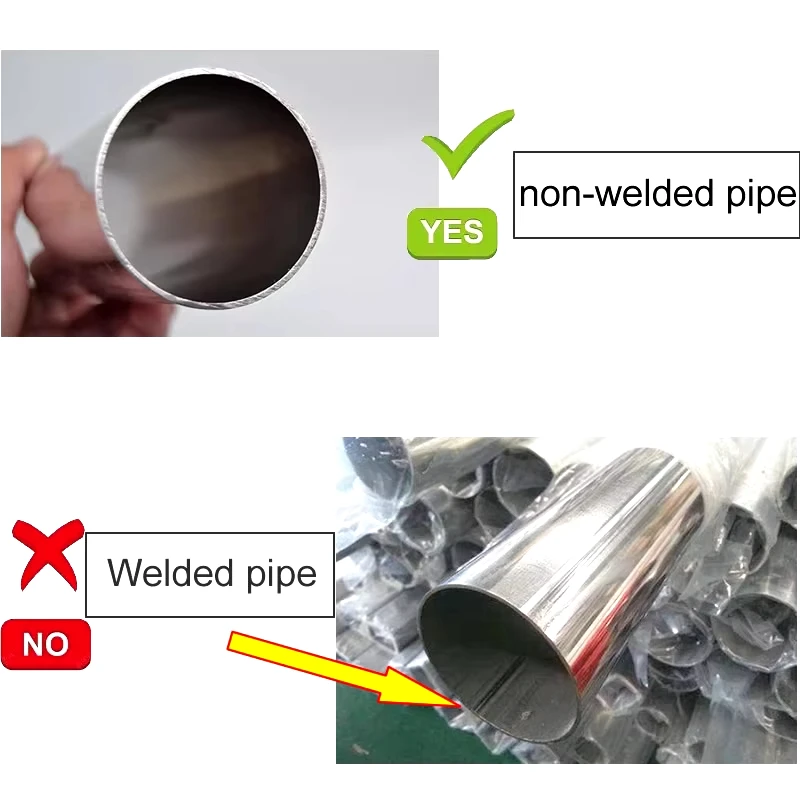 304 stainless steel precision pipe Outer diameter 25mm inner diameter 23mm 22mm 20mm 19mm polished inside outside OD6 to OD25mm