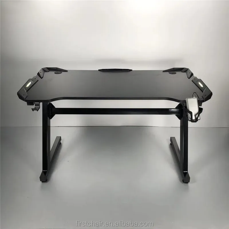 Оптовая продажа игровой настольный компьютер гоночный стол с RGB светодиодной подсветкой