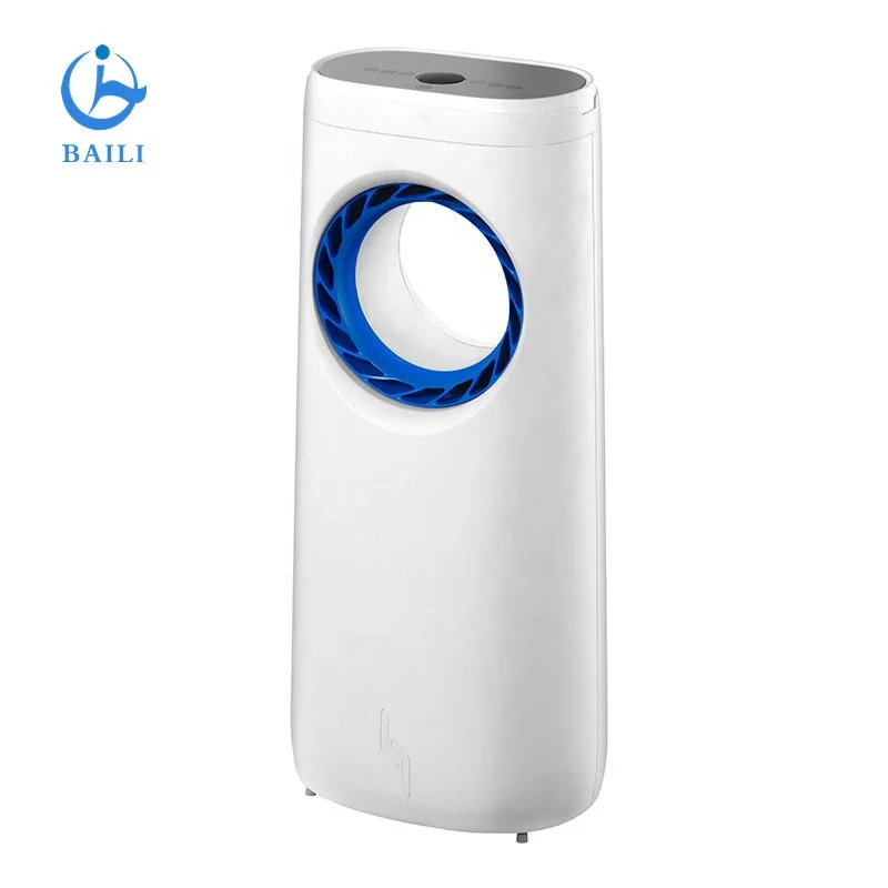 New best  Room Mobile Bladeless 7.5H Timer 4L Swamp Cooling Pad Air Cooler with Touch Screen wifi