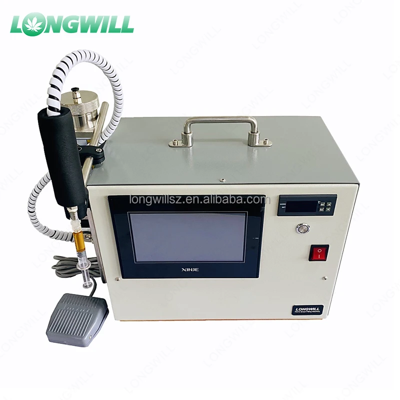 Canada Popular 3000Ml Cartridge Filling Gun Accessories Semi Automatic Liquid Oil Filling Machine For Concentration Oil