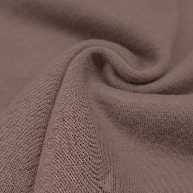 Good Knitted Pure Cotton Fabric Price Per Mater For Sale , China Supplier Knitted Polyester Terry Fabric For Clothing