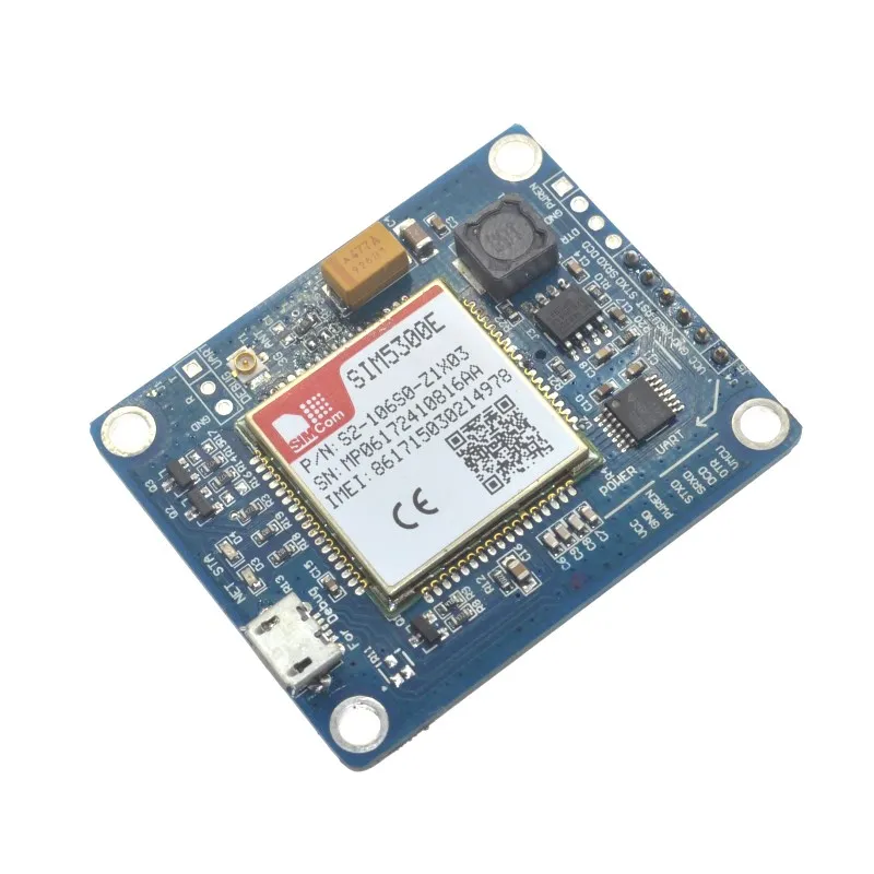 SIM5300E 3G module Development Board Quad-band GSM GPRS GPS SMS with PCB Antenna