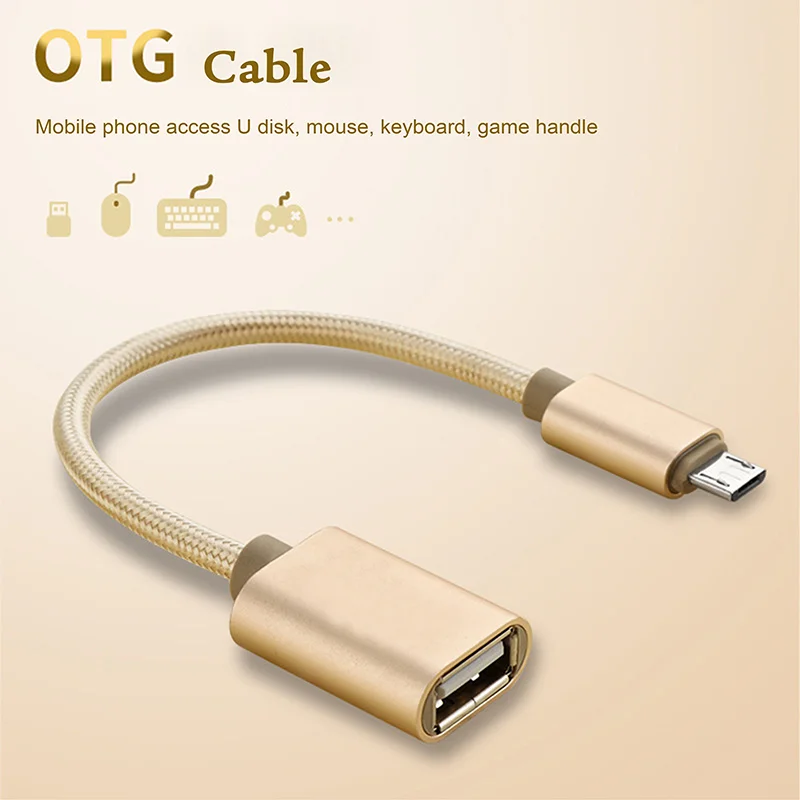 Durable Type-c Usb Cable for Mobile Phone Usb Cable with OTG type c Adapter Cable