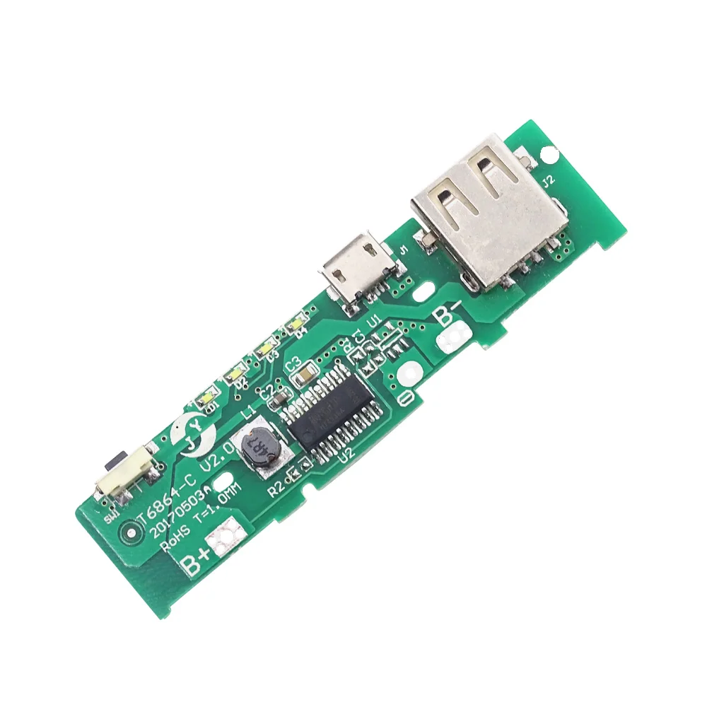 5V 2.1A/5V1A, Дополнительный внешний аккумулятор, зарядное устройство для зарядки модуля зарядки печатной платы импульсный Повышающий Модуль питания DIY мощность Ray Ban 18650 батарея