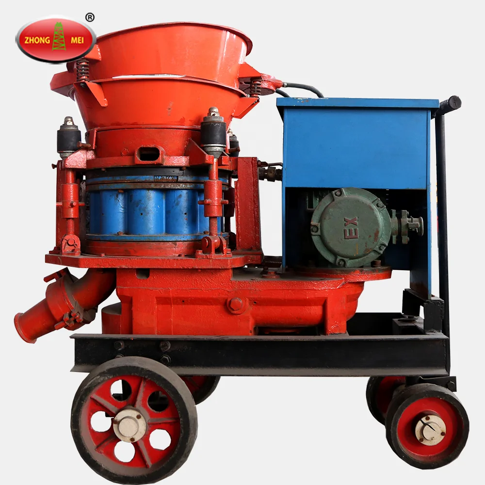 Widely Used PZ Series Dry Shotcrete Pump/ Gunite Machine For Sale