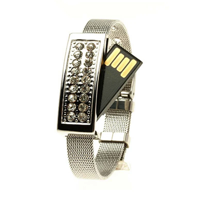 wristband watch bracelet usb 4gb 8gb,women gifts bracelet usb flash drive 4gb 8gb 16gb 32gb 64gb 128gb usb jewelry bracelet
