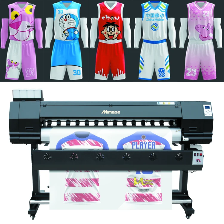 
best price 1.8m/6ft dye sublimation tshirt printer custom soccer jerseys printing machine price 