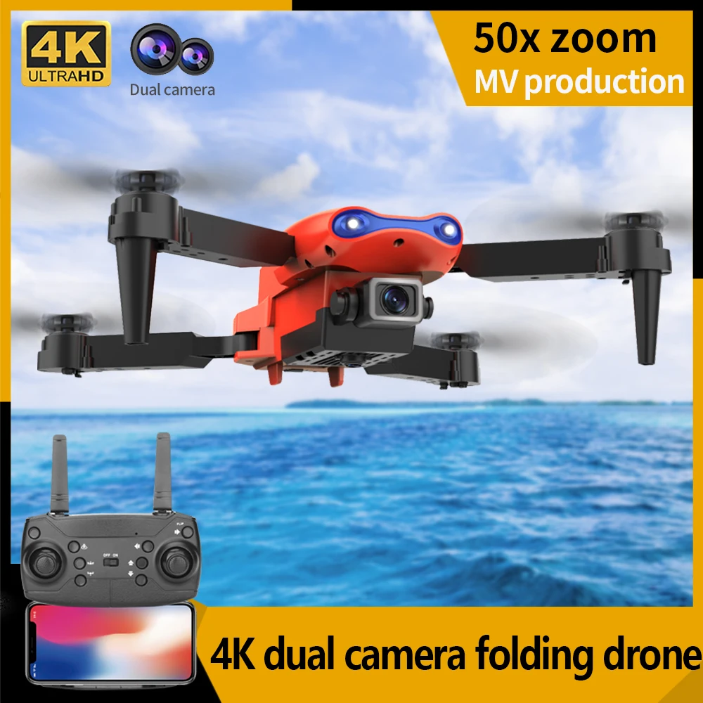 2021 New K3 Drone 4K Hd Wide-Angle Dual Camera 1080P Wifi Visual Positioning Height Keep Follow Me K3 Drones