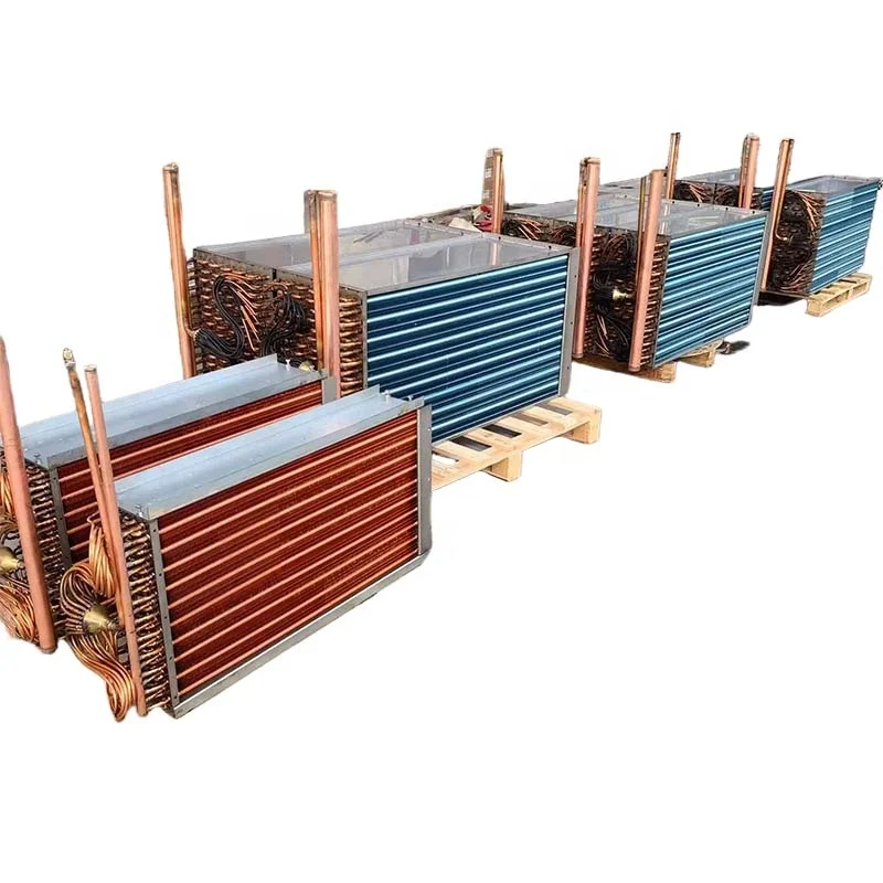 copper tube fin heat exchanger stainless steel tube fin heat exchanger