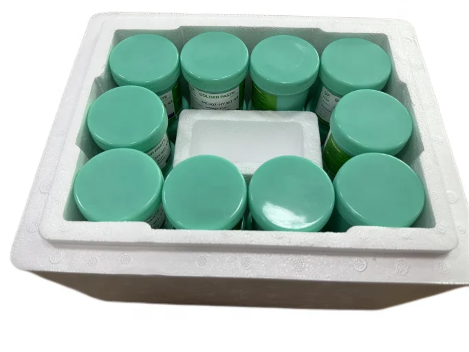 SMT Use Tin Based Solder Paste Popular Model SAC 305 Solder Powder Material Suitable for Paste Machine