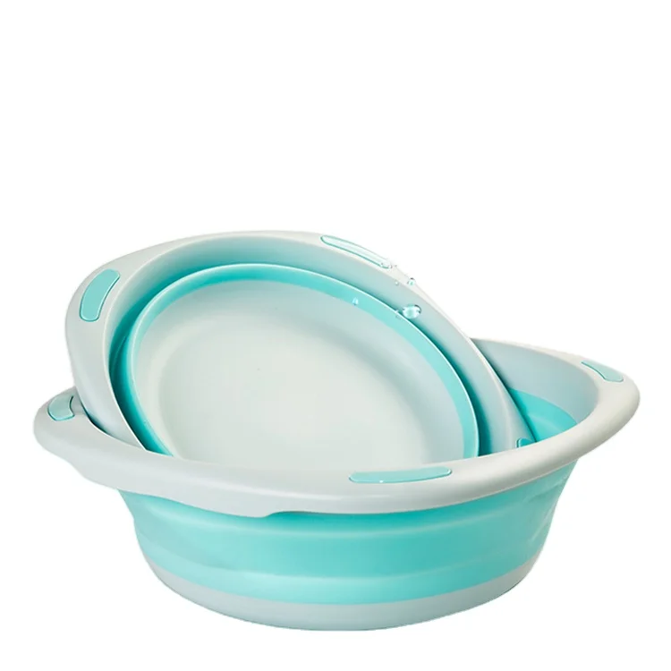 China Factory Supply High quality Small size Portable travel plastic foldable foot bath wash basin