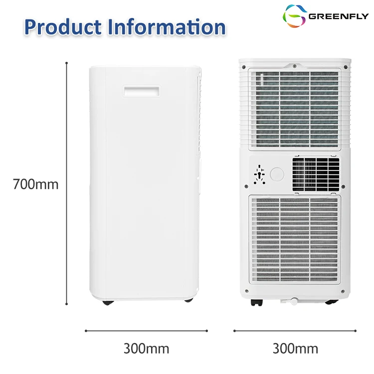 2021 Новый Кондиционер Портативный переменного тока 7000BTU портативный кондиционер 9000BTU