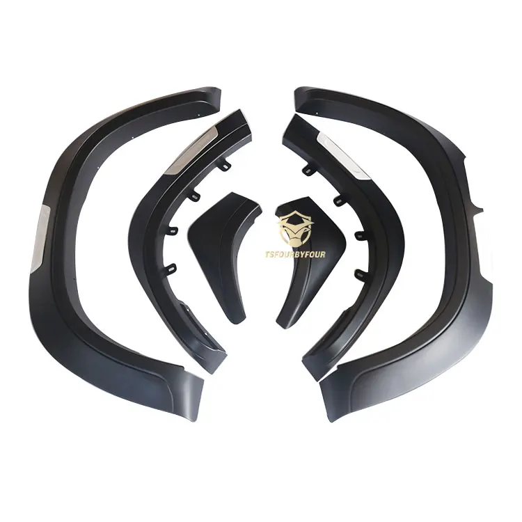 Taishuai Auto Car Modified Accessories Plastic Fender Flare 4X4 Wheel Arch for Triton L200 2019 2020 2022