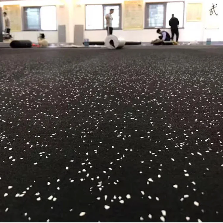 EPDM резиновый коврик дешевая цена прочный фитнес тренажерный зал пол