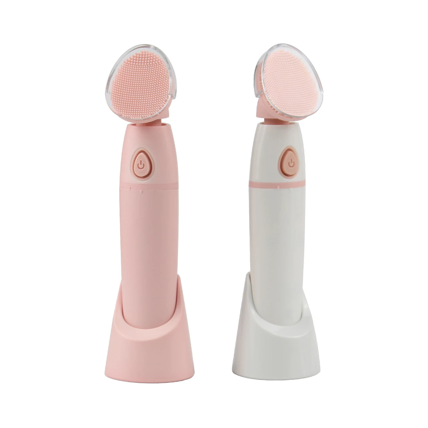 Global Custom Deep Pore Cleansing Face Cleansing Brush Silicone Exfoliation Ultrasonic Silicone Facial Sonic Cleansing Brush