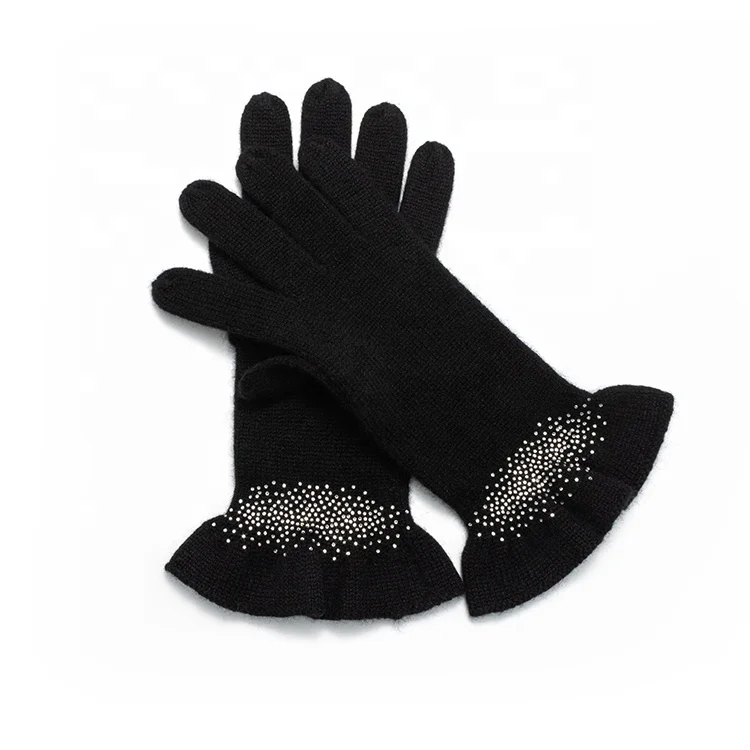 2020 оптовая продажа, новый тип, мягкие зимние кашемировые вязаные перчатки
