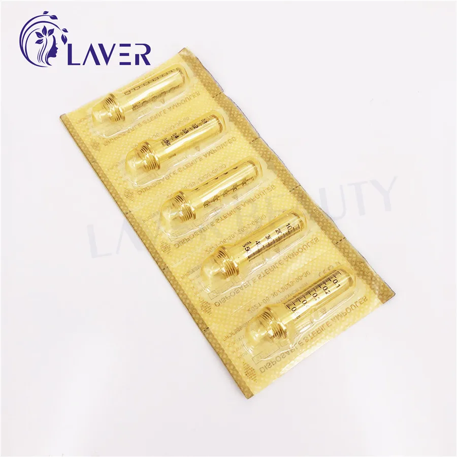 0.5ml Hyaluronic acid pen disposable Sterile plastic meso hyaluronic pen ampoules adapter