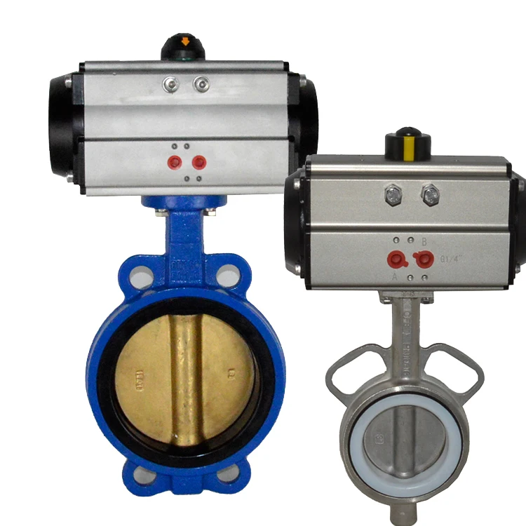 Chinese Factory Pneumatically Operated Butterfly Valve For 100% Safety