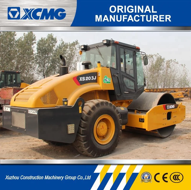 XCMG XS203J Chinese vibratory roller compactor