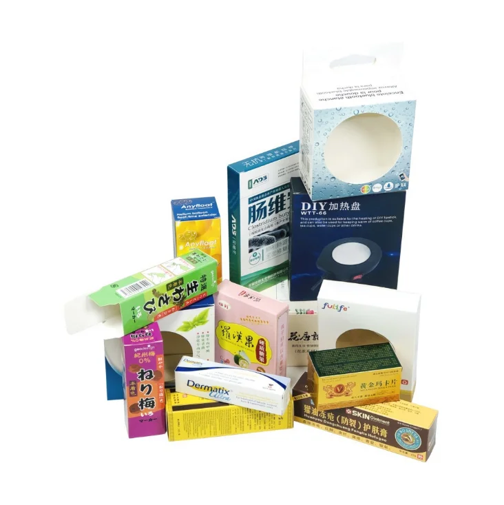 Wholesale Fried Chips Burger Fast Food Packing Box Custom Print Paper Hamburger Box Packaging