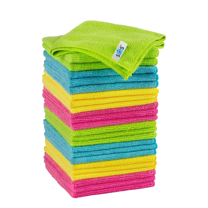 Hot Sales MicroFiber Reusable Multipurpose Car Bathroom Floor Kitchen Wipes For Cleaning Dish Towel Household Cleaning Cloths