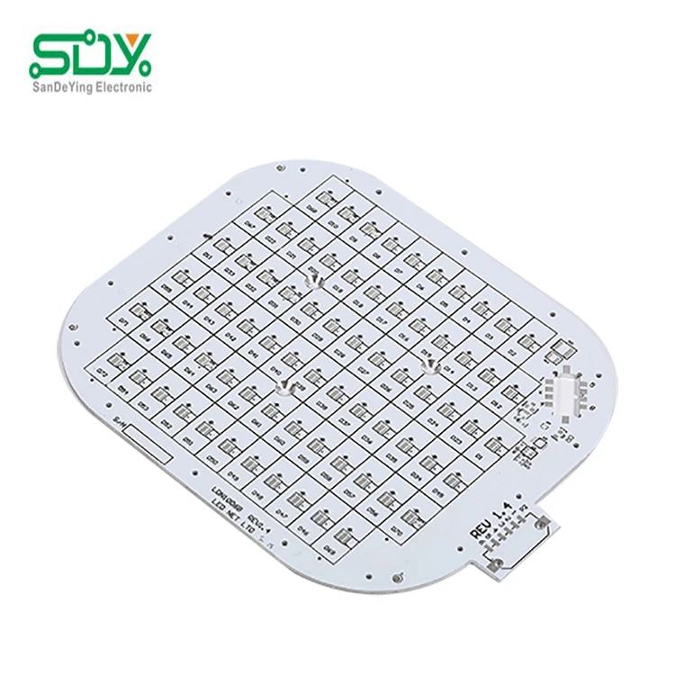 SDY rigid pcb led circuit board high thermal conductivity aluminium board 15w pcb led