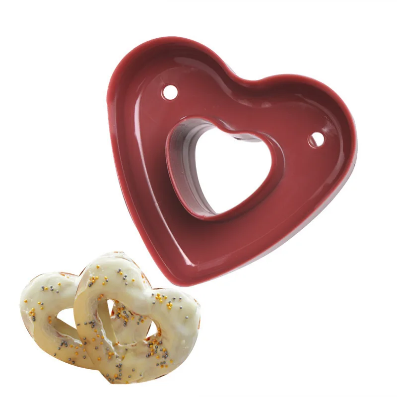 XC new donut cutter /heart shape donut mold