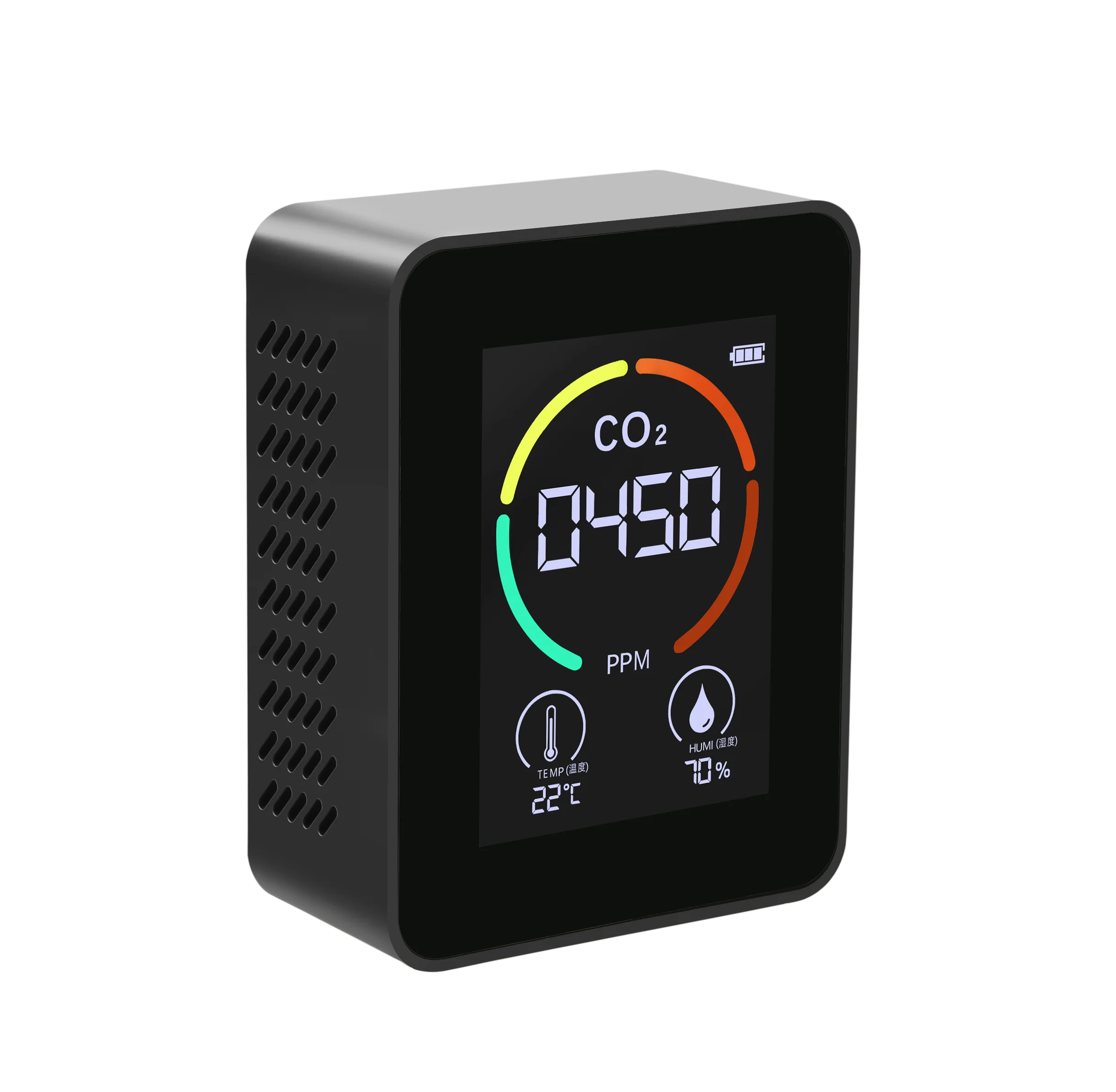 Low cost mini CO2 meter with infrared ( NDIR) sensor home and school use CO2 gas analyzers