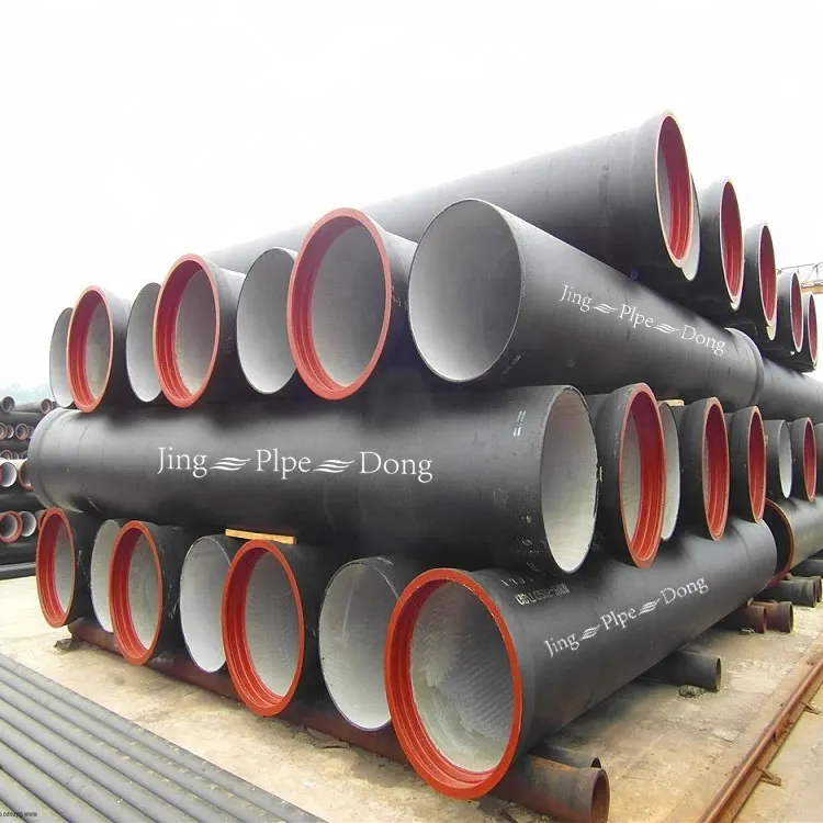 Лучшая цена K9 k8 k7 DN 200 мм 300 350 400 из ковкого чугуна труба k9