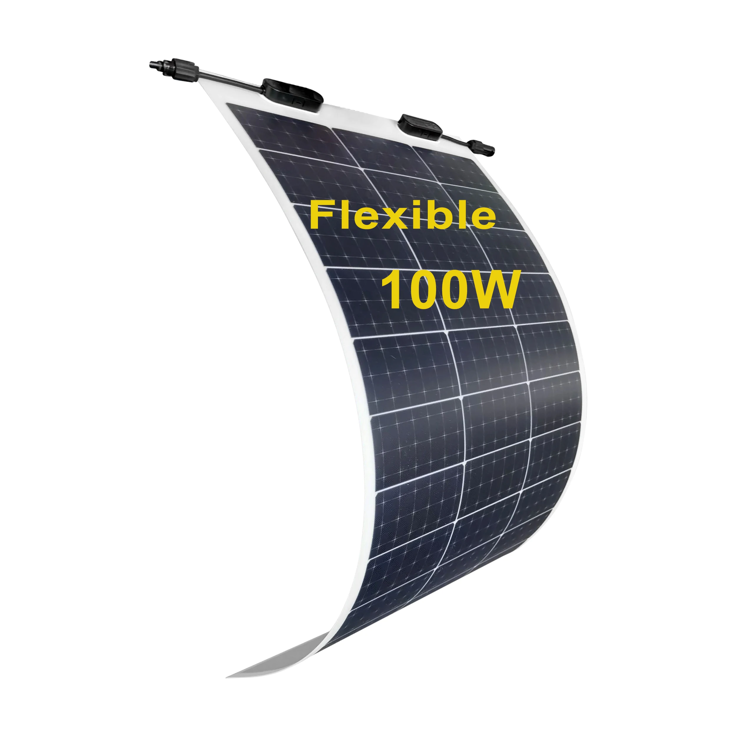 90W Noncrystalline Amorphous Silicon CIGS Thin Film Flexible Solar Panel 100w Flexible Thin Film Solar Panel